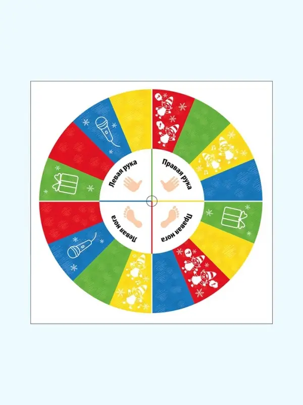 Настольная игра &laquo;Новогодняя супер вечеринка&raquo;, 3 в 1 (Твист-р, Кто я?, Мыслиум), 100 карт, 7+