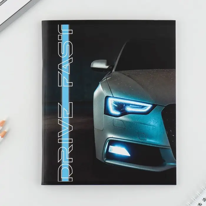 Тетрадь в клетку, 48 л., А5, на скрепке, блок №2 «Машины» МИКС Тетрадь в клетку, 48 л., А5, на скрепке, блок №2 «Машины» МИКС