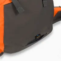 Рюкзак тур 65+5л, 30*20*53, отдел на шнурке, 5нар+2вн кармана, цвет оранжевый