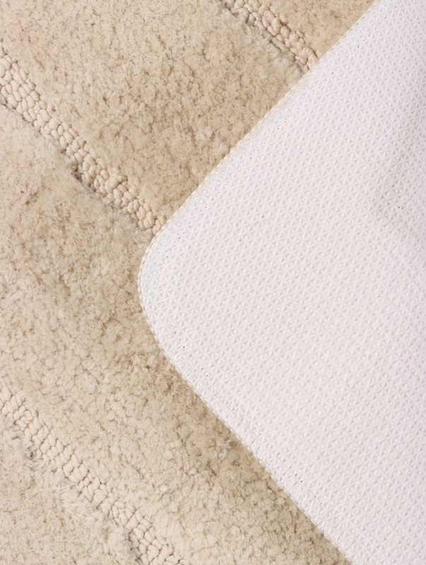 Коврик Savanna, 40×60 см, ворс 2 см, микрофибра, бежевый Коврик Savanna, 40×60 см, ворс 2 см, микрофибра, бежевый