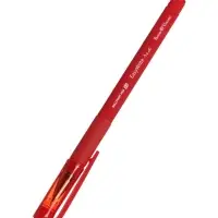 Ручка шариковая BrunoVisconti. EasyWrite. Red, красный стержень, узел 0.5 мм, резиновый упор, матовый корпус