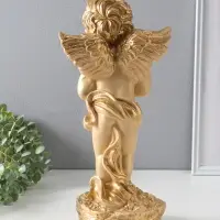 Фигура "Ангел большой" слоновая кость, 42х20х15 см