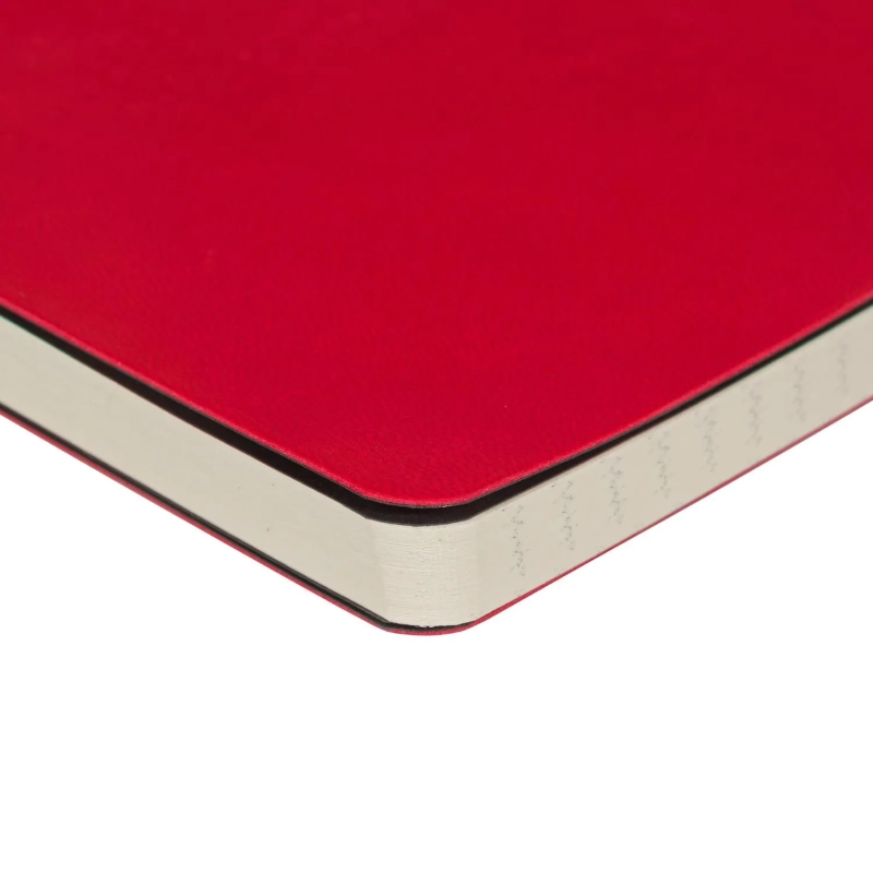 Блокнот А5 100л Bruno Visconti MEGAPOLIS FLEX VELVET красный 3-526/10