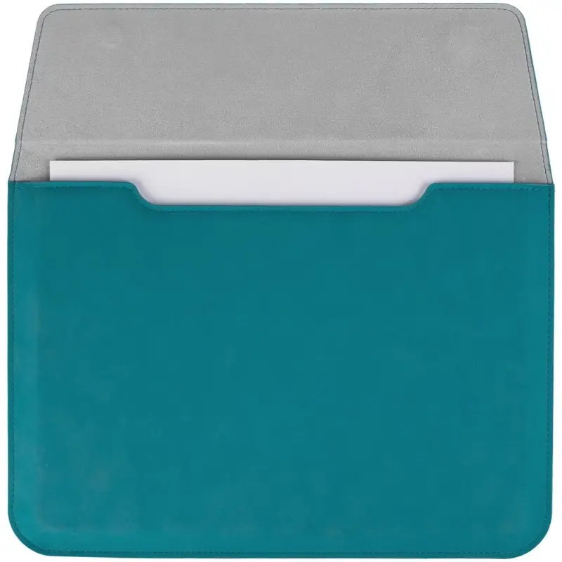 Чехол для ноутбука Nubuk, бирюзовый Чехол для ноутбука Nubuk, бирюзовый