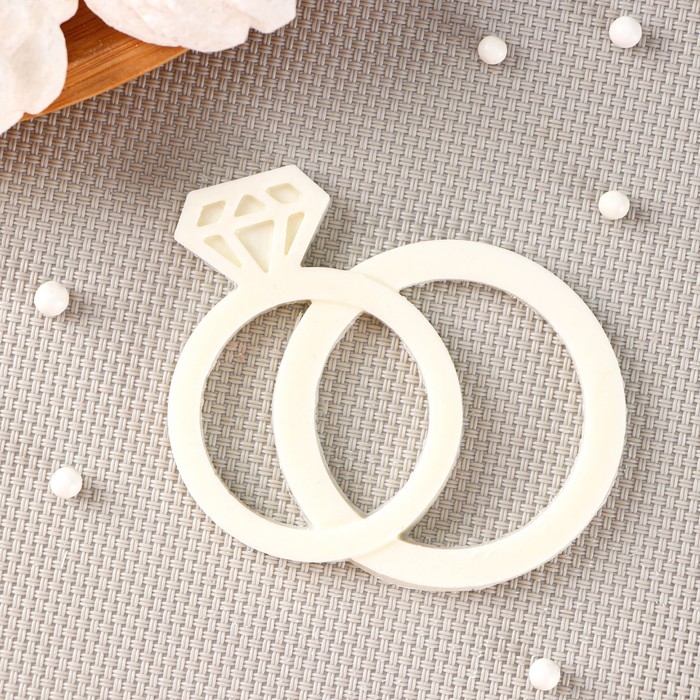 Силиконовая форма «Кольца», 7,5×8 см, прозрачная Силиконовая форма «Кольца», 7,5×8 см, прозрачная