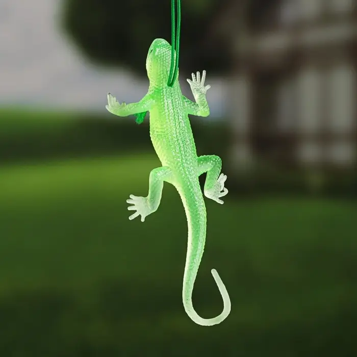 Светящаяся декоративная подвеска  Светящаяся декоративная подвеска "Ящерица", 10 × 4.5 см