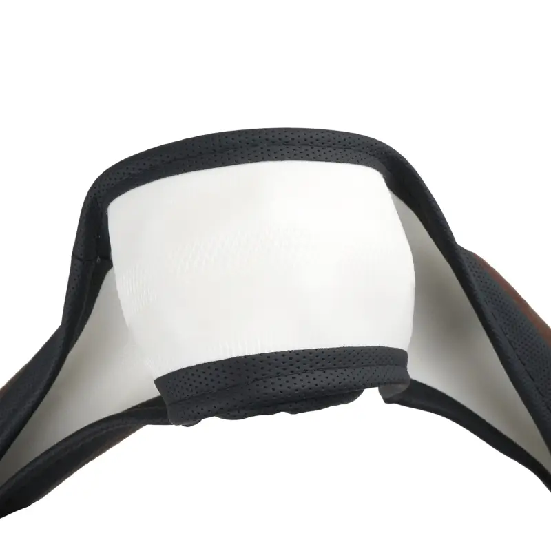 Спонжевая оплетка руля AVS SP-426M-BR ( размер M, коричневый) - Серия "Sponge"