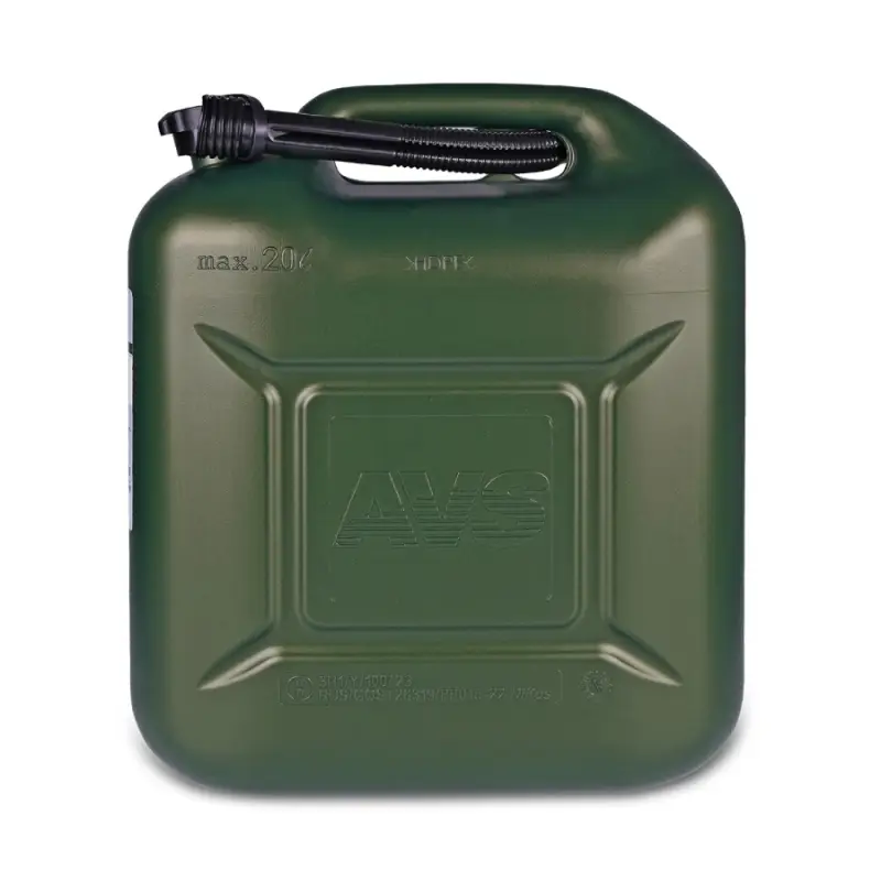 Канистра топливная пластик.20л. (тёмн.зелён.) AVS TPK-Z 20
