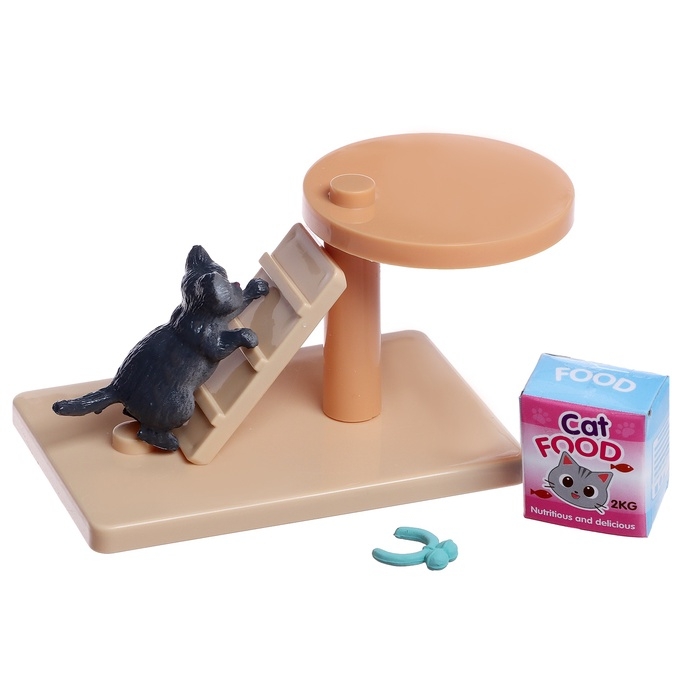 Игровой набор «Котя дома» с аксессуарами, МИКС Игровой набор «Котя дома» с аксессуарами, МИКС