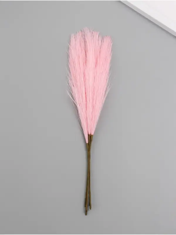 Искусственное растение для творчества Искусственное растение для творчества "Ковыль" розовый 29 см