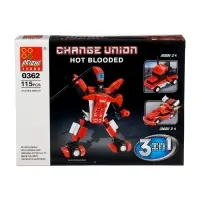 Конструктор &laquo;Робот&raquo;, 106 деталей, 3 варианта сборки, МИКС