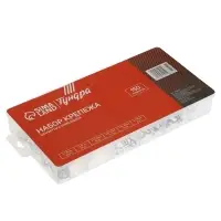 Набор шплинтов с фиксацией ТУНДРА krep, 150 предметов