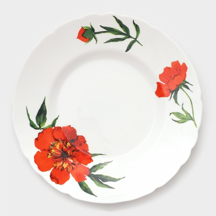 Сервиз столовый «Бархатная роза», 37 предметов, стеклокерамика Сервиз столовый «Бархатная роза», 37 предметов, стеклокерамика