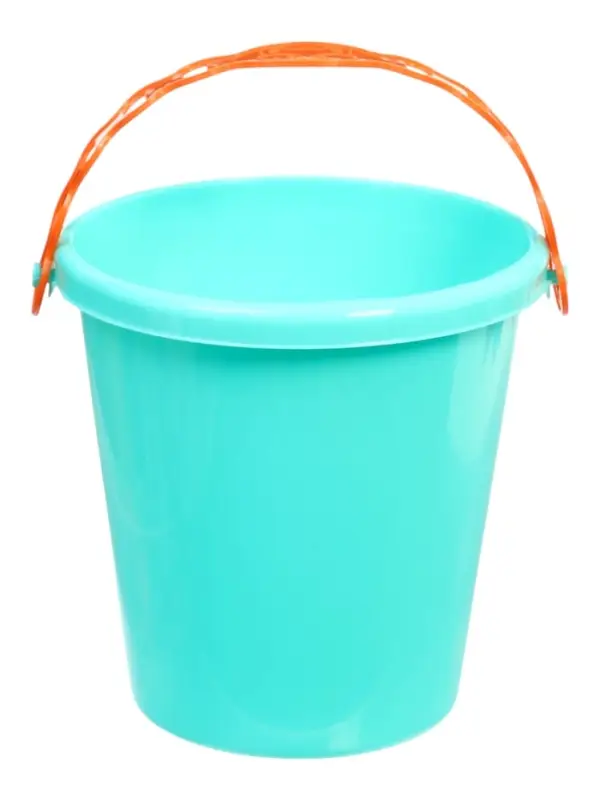 Набор для игры в песке (Ведро 1л, 4 формочки динозавры, грабельки и лопатка)