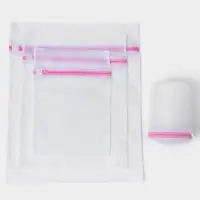 Мешки для стирки, 4 шт., L= 60&times;50, M=50&times;40, S=40&times;30, Цилиндр=15&times;16, белые