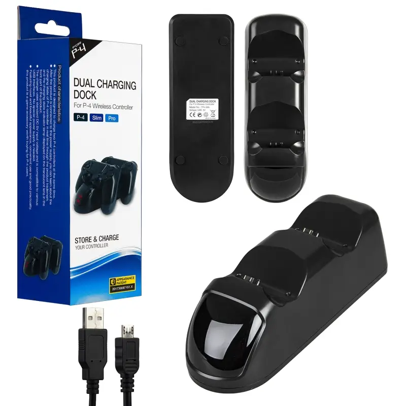 Зарядная станция для геймпадов PS4 Dual Charging Station TP4-889 (72 шт/кор)