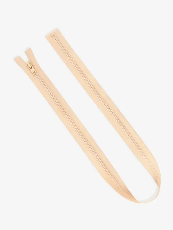 Молния &laquo;Трактор&raquo;, №8, разъёмная, замок автомат, 100 см, слоновая, кость