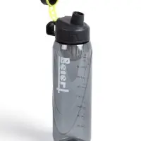 Бутылка для воды SPORT, 1 л, чёрная