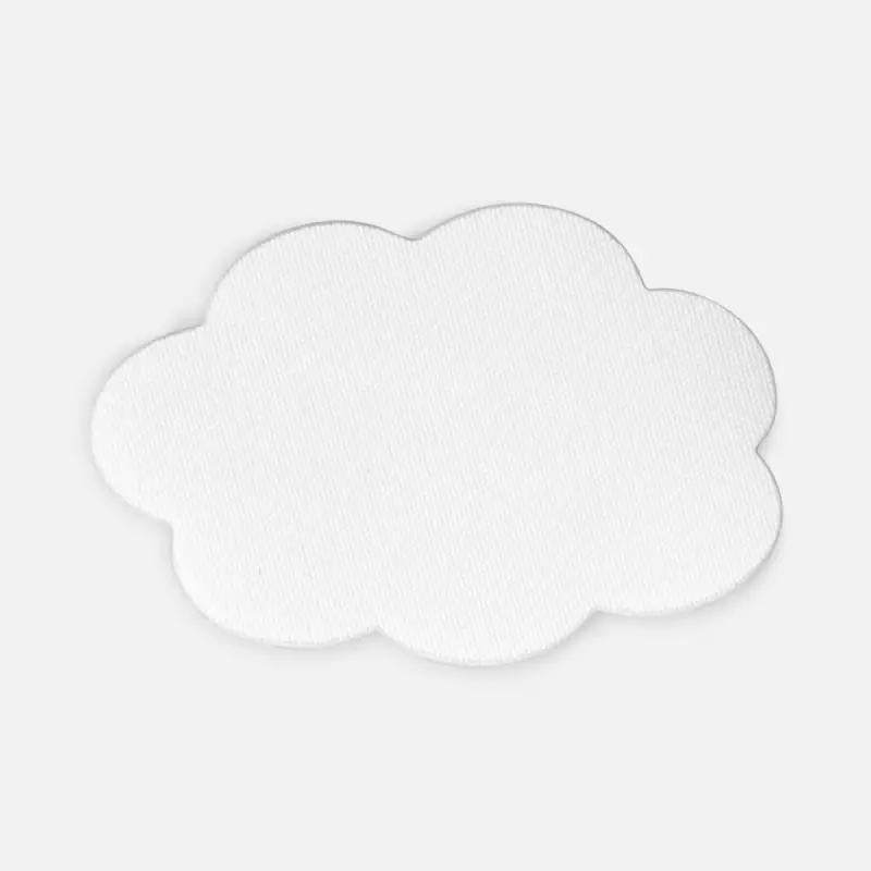 Наклейка тканевая Lunga Calum, L, белая Наклейка тканевая Lunga Calum, L, белая