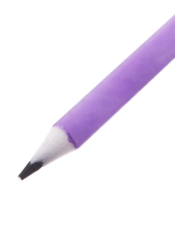 Набор карандашей чернографитных Calligrata. Pastel, 12 штук, HB, с ластиком, трёхгранный, пластиковый, МИКС