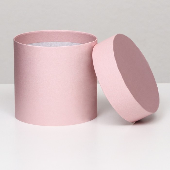 Шляпная коробка розовая, 10 х 10 см Шляпная коробка розовая, 10 х 10 см