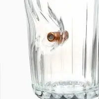 Стакан непробиваемый с пулей &laquo;Полицейский&raquo;, гранёный, 250 мл