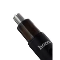 Триммер для носа и ушей Hoco HP34, зарядное устройство, щётка для чистки, чехол, чёрный