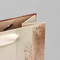 Пакет подарочный под две бутылки, упаковка, Bronza, 35&times;20&times;9 см