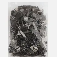 Бегунок для молнии &laquo;Трактор&raquo;, автоматический, №8, цвет чёрный никель