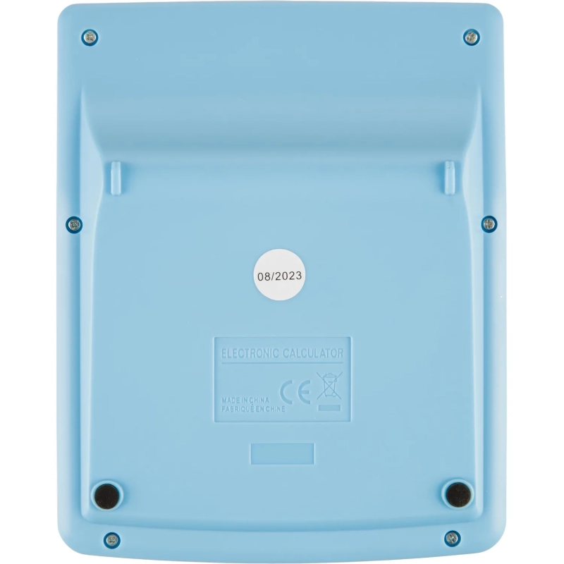 Калькулятор настольный КОМП Attache, AС-223BL,8р,дв. пит, голуб,134x107x34