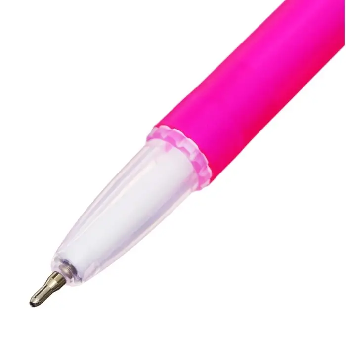 Ручка шариковая 0.7 мм, Slick, чернила синие, игольчатый стержень, МИКС