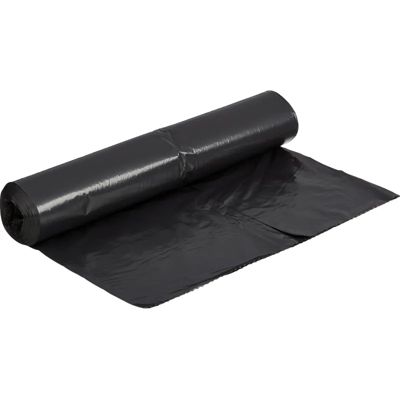 Мешки для мусора ПВД 120л 35мкм 20шт/рул черные 68х110см Luscan_СПБ