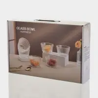 Набор салатников "Санто", 6 шт, р-р 1й шт 11х6,5 см, 400 мл