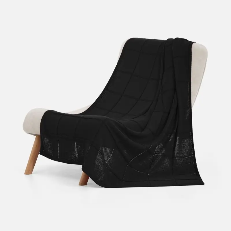 Плед Chainfield, черный Плед Chainfield, черный