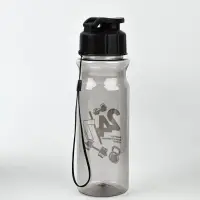 Бутылка для воды пластиковая &laquo;24/7&raquo;, 500 мл, чёрная