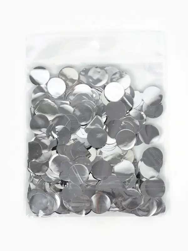 Наполнитель для шаров &laquo;Конфетти круг&raquo;, d=1.5 см, 10 г