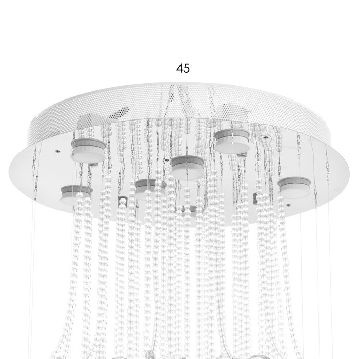 Светильник каскад Светильник каскад "Алетта" 7xLED хром 50х50х86см BayerLux