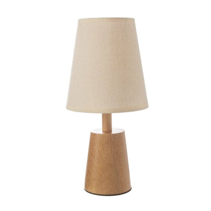 Светильник настольный Светильник настольный "Индия" 1х40Вт Е27 береза 16,5х16,5х35см