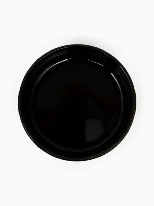 Миска &laquo;Разноцветный горошек&raquo;, 200 мл, 10.5&times;10.5&times;4 см, керамика, чёрная