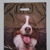 Пакет "Барон", полиэтиленовый с вырубной ручкой 40х47 см, 45 мкм