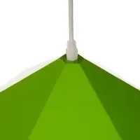 Светильник Edward, 1&times;40 Вт, Е27, 38&times;38&times;25 см, зелёное яблоко