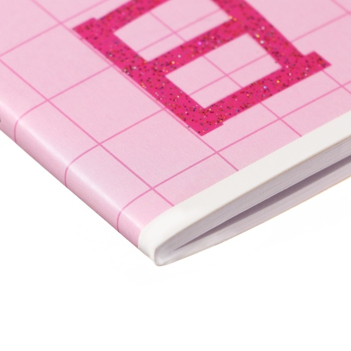 Альбом для рисования, А4 40 листов на скрепке Альбом для рисования, А4 40 листов на скрепке "Девочка с питомцем", обложка мелованный картон, глиттер, блок 100г/м²