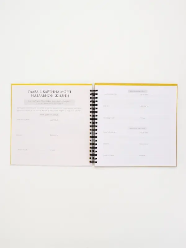 Дневник таролога в твердой обложке 20х20 см, 85 л "Фортуна"