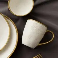 Кружка Magistro Poursephona, 400 мл, фарфор, белая