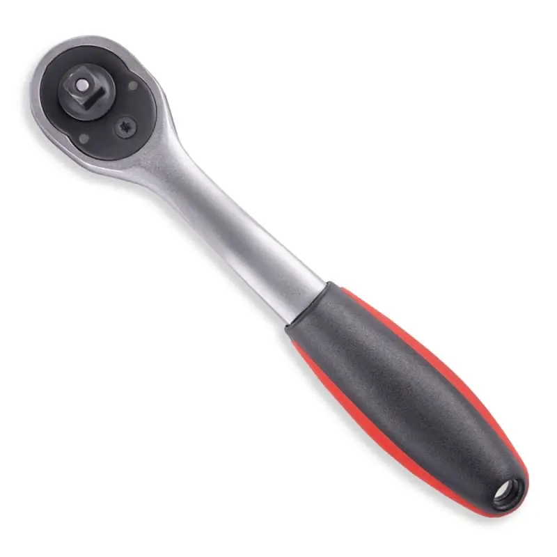 Рукоятка трещоточная 1/4"DR 72 зубца (пластиковая ручка) AVS RH11472