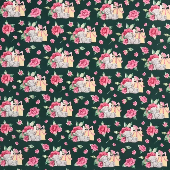 Бумага упаковочная глянцевая «Present», 70х100 см