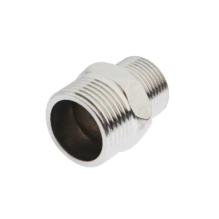 Ниппель переходной ZEIN engr, 3/4&laquo; &times; 1&raquo;, наружная резьба, нержавеющая сталь