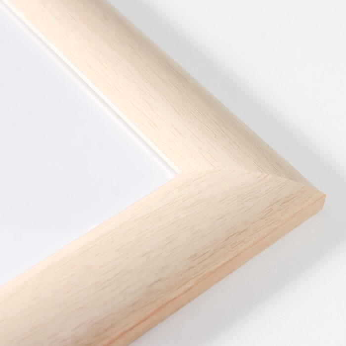 Фоторамка пластик Фоторамка пластик "МИРАМ" 40х50 см бежевый (пластиковый экран)