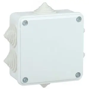 Коробка расп. КМ для о/п 100х100х45мм IP44 6 вв. белая