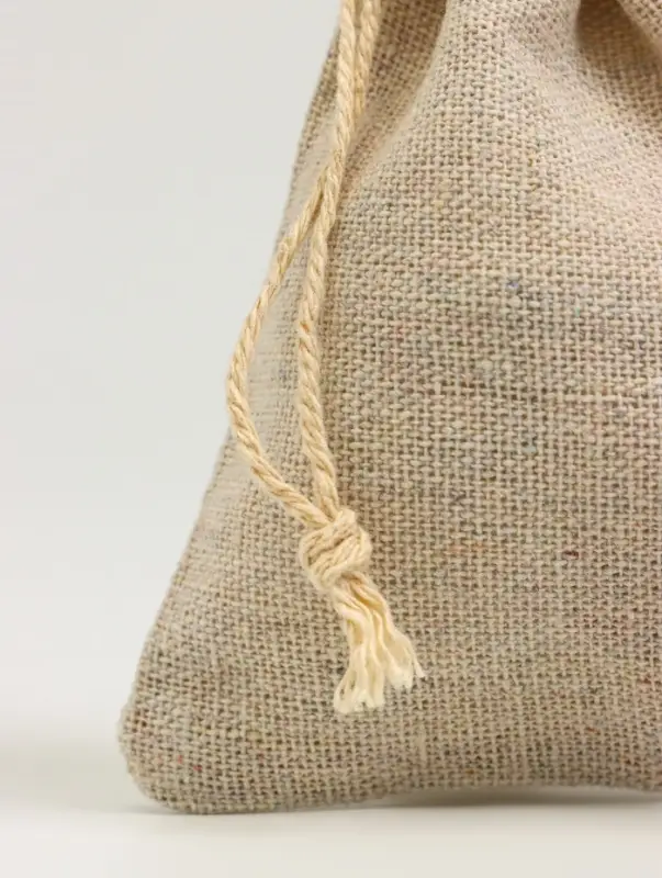 Мешочек подарочный для украшений, подарков и трав, текстиль &laquo;Эко&raquo;, 12&times;8 см